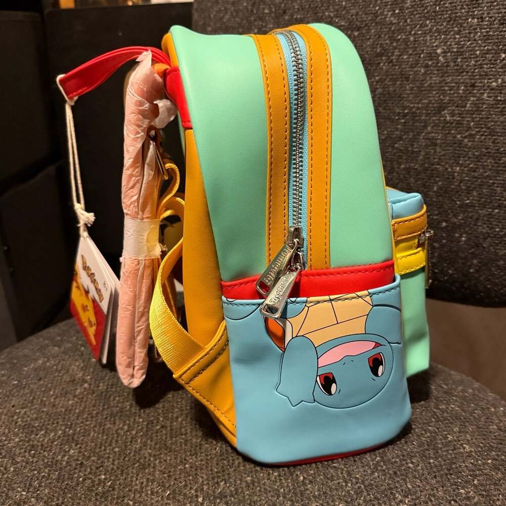 Loungefly Pokemon Color Block Starters Mini Backpack - Picture 4 of 5